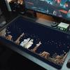 Cometa a Moominland Tappetino Mouse Grande Cuscino Tavolo da Gioco Antiscivolo Laptop Tablet Mousepad Grande Tappetino XXL Mini PC Playmat Con bordo bloccato_xia
