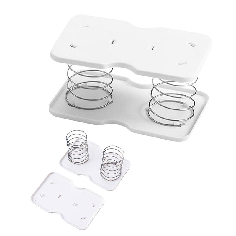 Tissue Box Spring Bracket Automatic Lift Spring Loaded Tissue Dispenser Help Easy to Pick up Tissue Office Home Tissue Container