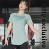 Breathable, Quick-Drying Loose Yoga and Gym Short Sleeve