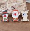 Commodity Christmas Ornaments Christmas Wooden Luminous Pendant Children's Gifts Christmas Tree Pendant