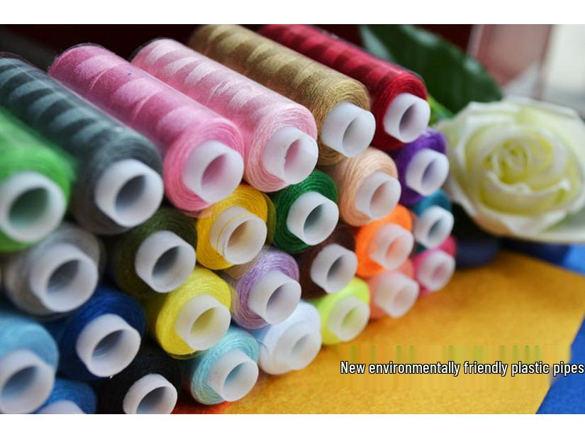 100-Color Polyester Sewing Thread Set for Hand and Machine Sewing