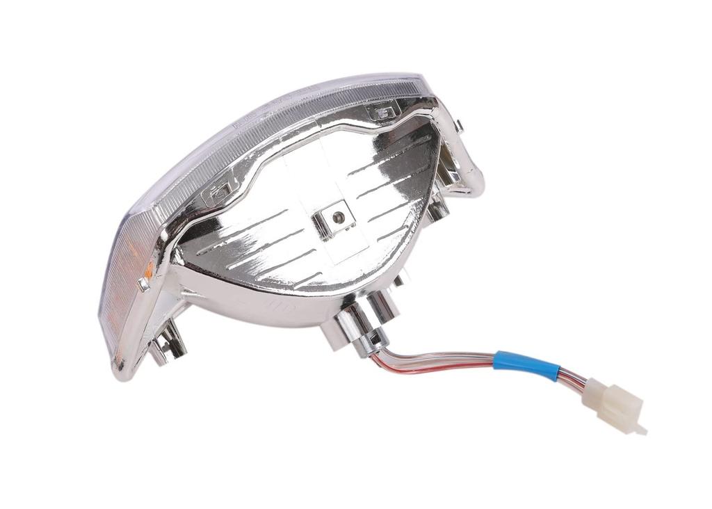 CustomDivine Headlight and Turn Signal Set for Yamaha JOG, JOG ZR (SA16J, SA36J, SA39J), Remote Control JOG, JOG Deluxe, ZR Evo2 (SA55J, SA57J), etc.