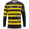 Men's Cycling Jersey UV Protection Mountain Bike T-Shirt MTB Cycling Jersey Off-road BMX Motocross Cycling Jersey Bicycle Long S