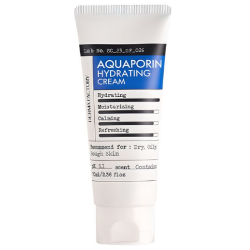 Derma Factory Aquaporin Moisture Cream Hydrating & Soothing Face Cream 70ml
