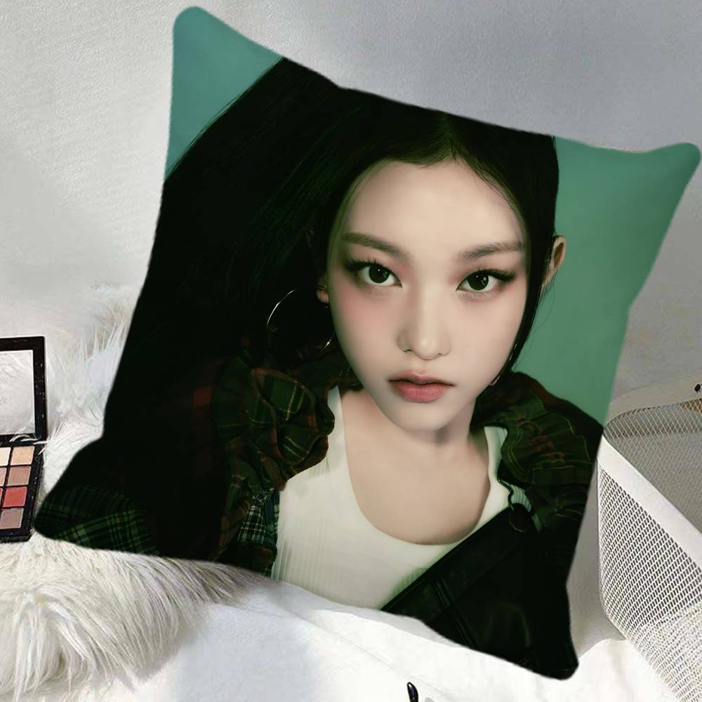 Haerin Kang Pillow Case Square Pillow Bedroom Sofa Leisure Comfort Cushion Car Home Decoration