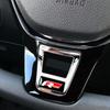 For VW New Car Styling Steering Wheel Covers Stickers Accessories For Volkswagen GOLF 7 GTi MK7 POLO 2014 2015 Steering Wheel