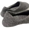 Senko Putnam Dark 24cm M+home Slippers, Gray, Approx.