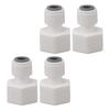 4 Stück Kunststoff Fasszapfanlage Adapter Bier Maschine Hersteller Zapfanlage Adapter