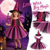 Girls Halloween Dress Costume Set for Performance, Dance Recital and Party