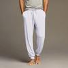 Men's Drawstring Pocket Cuffed Casual Pants Home Sleep Pants