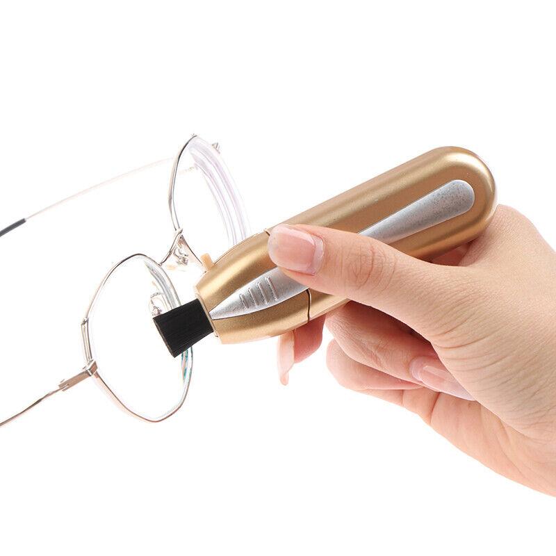 Glasses Cleaner Brush Sun Glasses Eyeglass Cleaner Cloth Lens Wipe Cleaning T EO