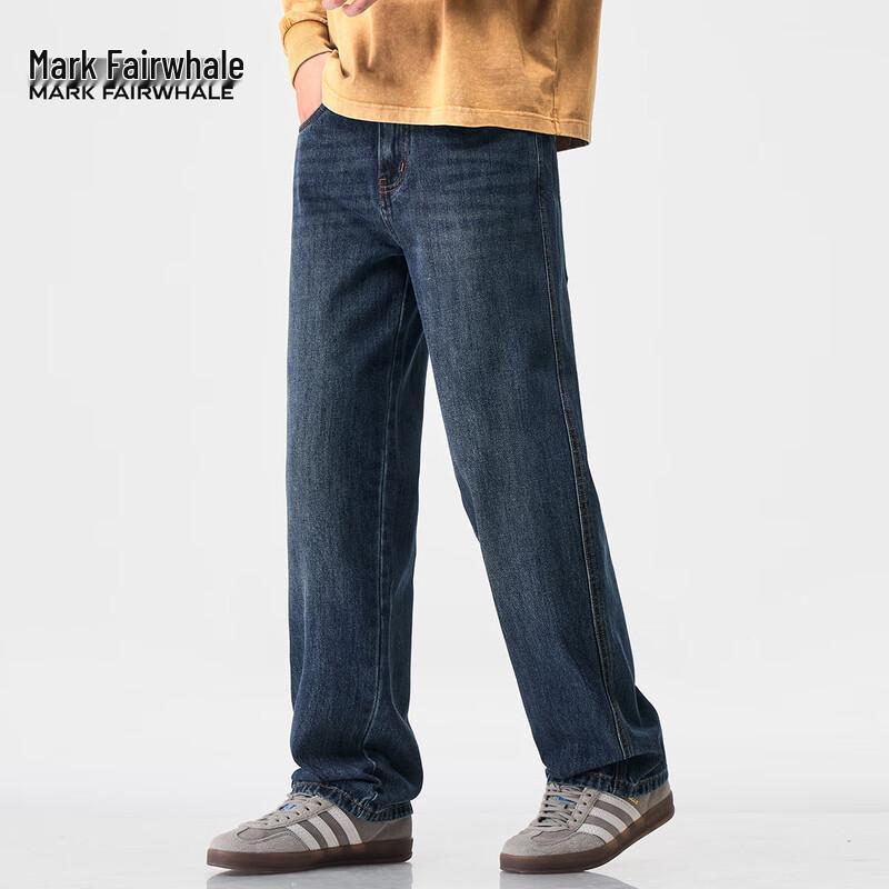 Mark Fairwhale Men's Straight Washed Jeans