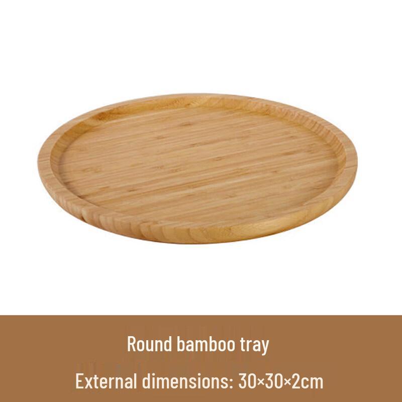 Rectangular Bamboo Tea Tray