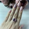 Silver Ring with Alexandrite 3.625ct (1961988) 2.89 Gr. 925 Samples