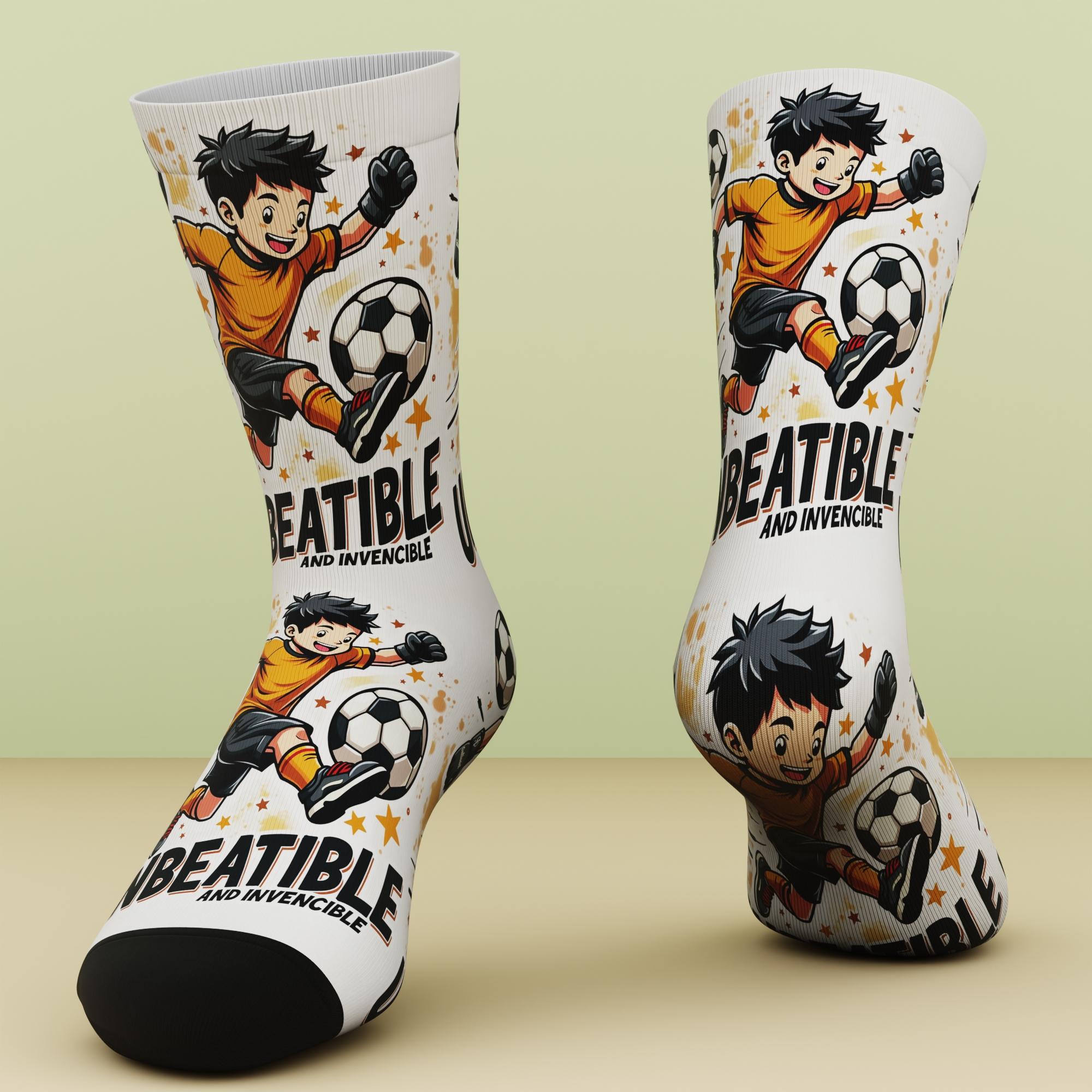 WJN High Quality Custom Design Polyester Bamboo Ankle Knitted Breathable Digital Print Antibacterial Support Custom Youth one size