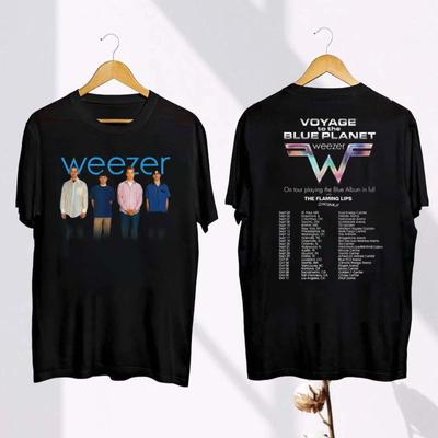 Tricou din bumbac cu bandă Weezer Tricou vintage unisex unisex Hip Hop Tricou modă cu mânecă scurtă Tricou supradimensionat unisex Streetwear Topuri Îmbrăcăminte