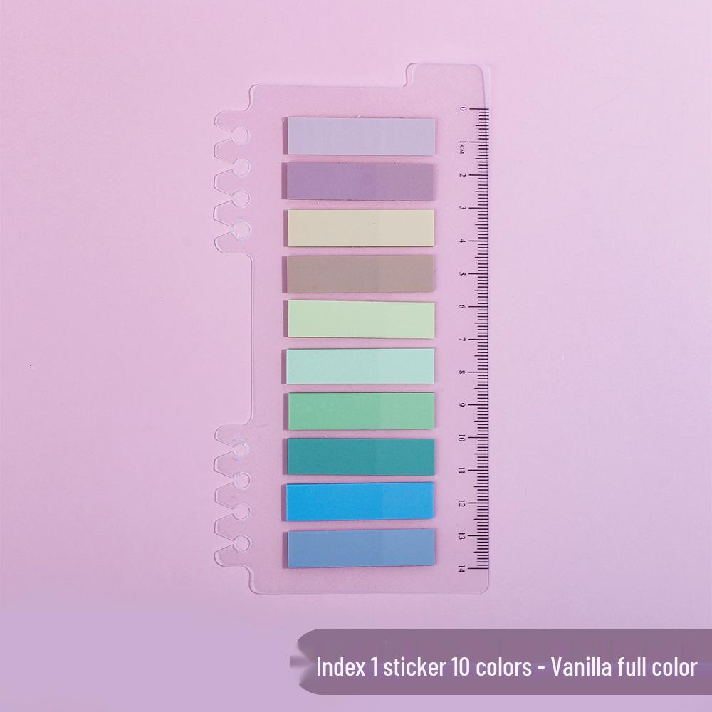 Triangle & Round Segmented Pull-out Strong Adhesive Sticky Notes for Memos