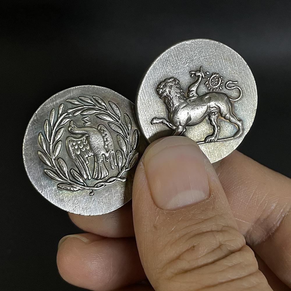 

Ancient Greece, West Zion Fire breathing Monster, Chimera Peace Dove, Coin Reproduction, Antique Coins, Pendants, European and American Jewelry