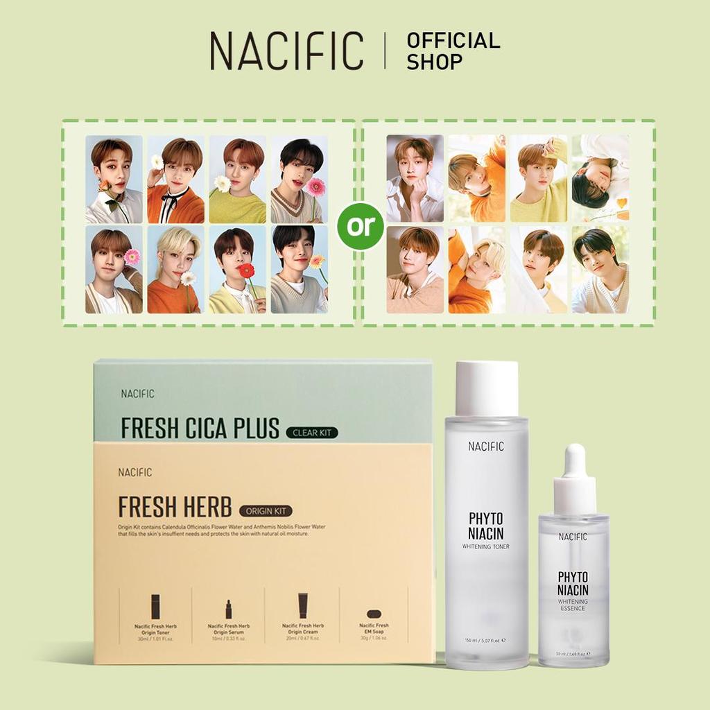 Buy [NACIFIC X SKZ]Fresh Herb Origin Kit,Fresh Cica Plus Clear Kit, Phyto Niacin Whitening Toner