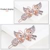 Fashion Women Butterfly Shape Rhinestones Inlaid Hair Clip Hairpin Headwear