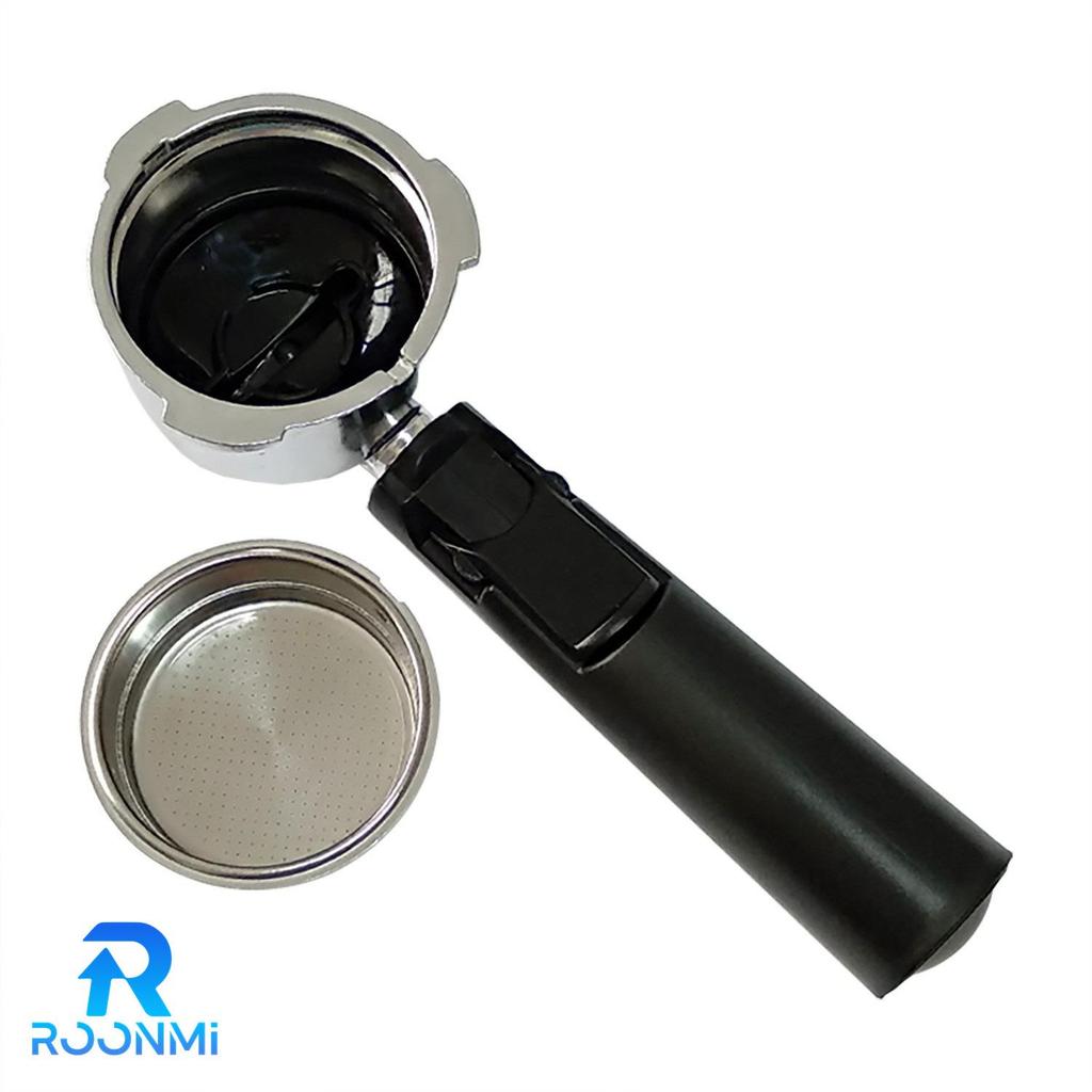 Juego de Portafiltro de Tres Orejas de 51 mm con Taza Dosificadora y Cesta de Filtro para Máquinas de Café HOMIXVITEK.