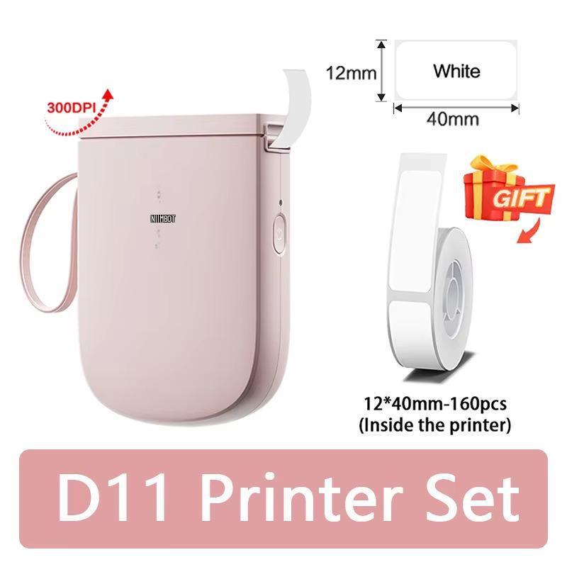 Jingchen D11 Bluetooth Mini-Thermoetikettendrucker