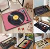 1 Cartoon Record Bedroom Carpet Kitchen Floor Mat Anti Slip Bathroom Living Room Carpet Entrance Door Mat Home Decorative Rugs