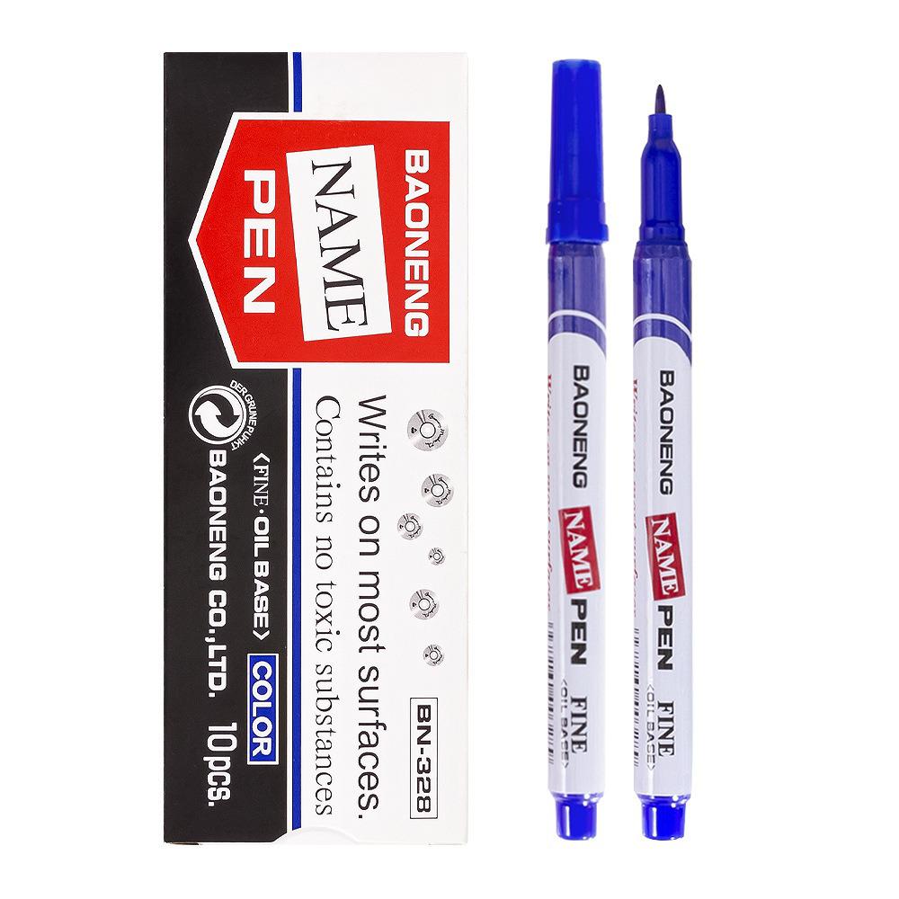 Baoneng 1.0mm Non-Erasable Oil-Based Fine Line Marker Pen