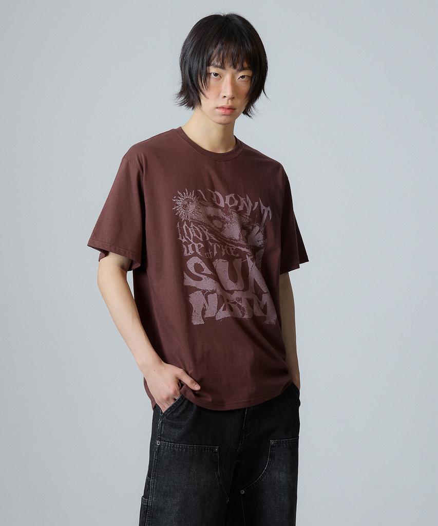 Nasttingijeubeleoldaenmi Sun Artwork Tee_Brown