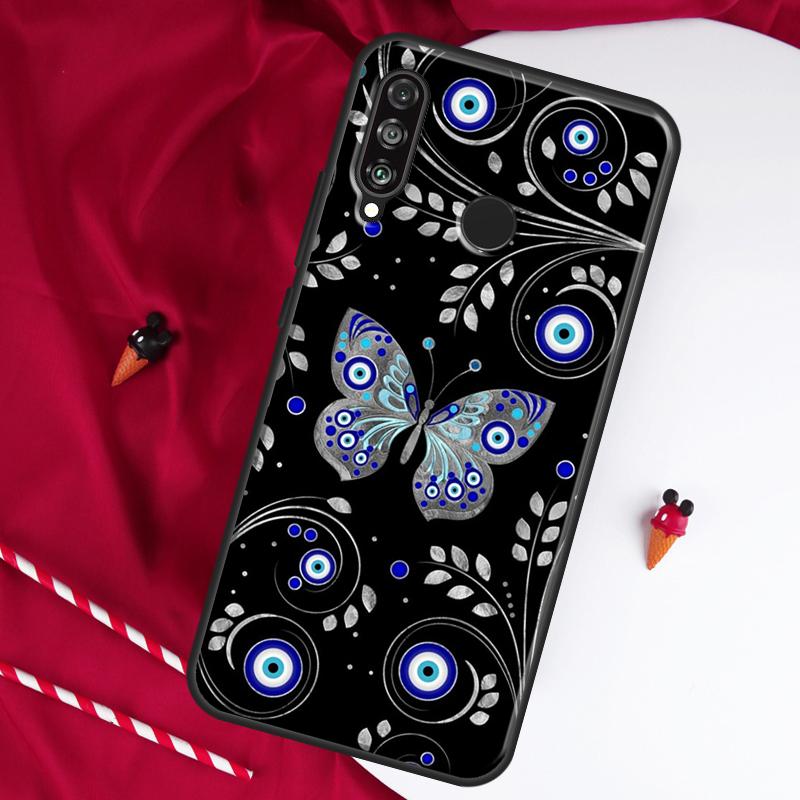 Nazar Boncugu Evil Eye For Huawei Nova Y61 Y70 Y90 Y60 Y72 Y91 12s 12i 11i 7i 8i 9 10 SE P60 Pro P30 P40 Lite Case
