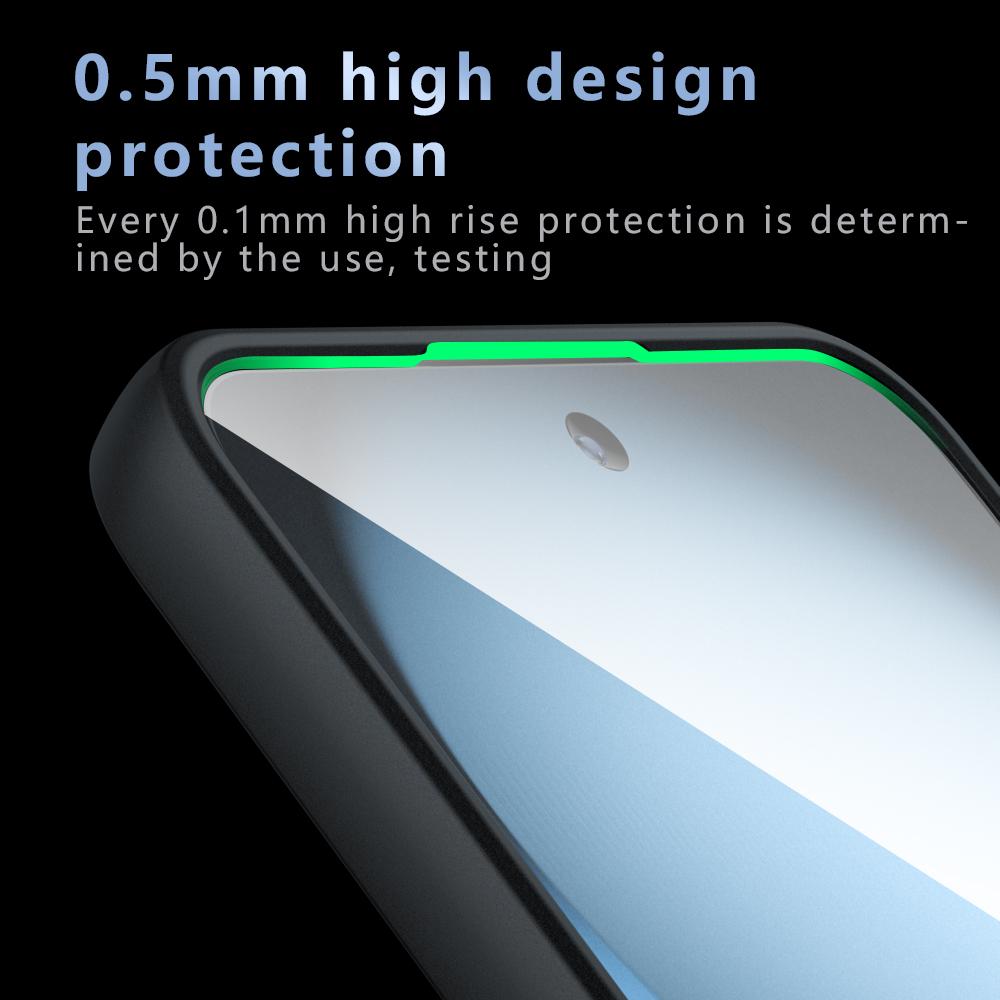 Shockproof Case For Nothing Phone 3A Lite Pro Magnetic Wireless Charging Soft TPU Frame Translucent Matte Plastic Cover Fundas