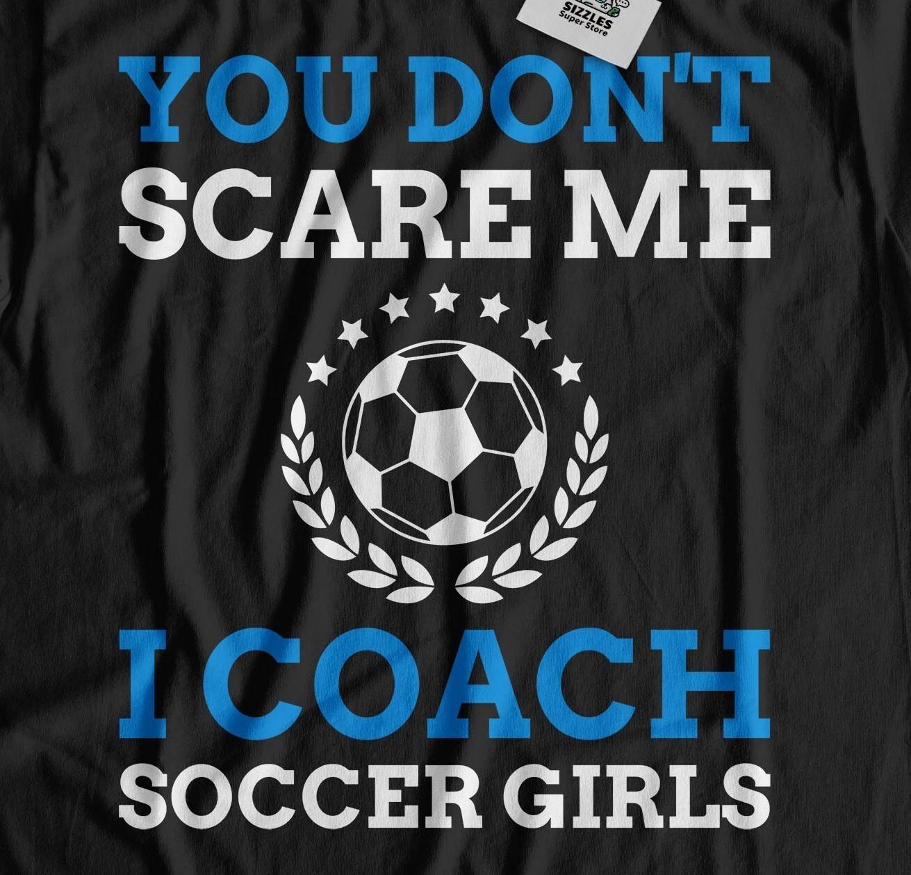 Unisex Funny Soccer Girls T-Shirt Football Coach And Soccer Players Gifts 3XL