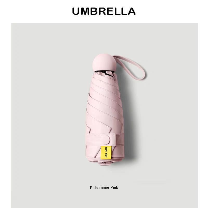 50% Off Women's Portable Sun Umbrella - Anti-UV, Manual Folding, Rain or Shine Parasol