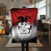 1Pc St George Dragons Print Flannel Blanket High Quality Warm Comfortable Cover for All Seasons Perfect for Gifts Home Decor