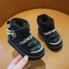 New boys waterproof thickened baby cotton shoes soft sole girls velvet warm children's cotton boots