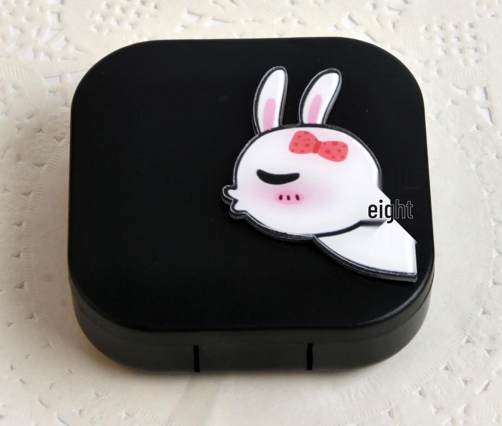 Adorable Japanese-Style Mini Contact Lens Care Box for Myopia