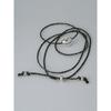 (925 Silver) Plump Heart String Necklace Nz2099