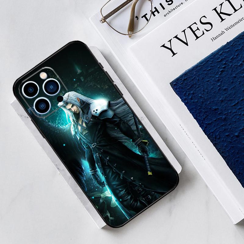 Final Fantasy Sephiroth Case For iPhone 17 Air 15 14 13 12 11 16 Pro Max Mini 16 15 Plus 16e Funda Silicone Cover
