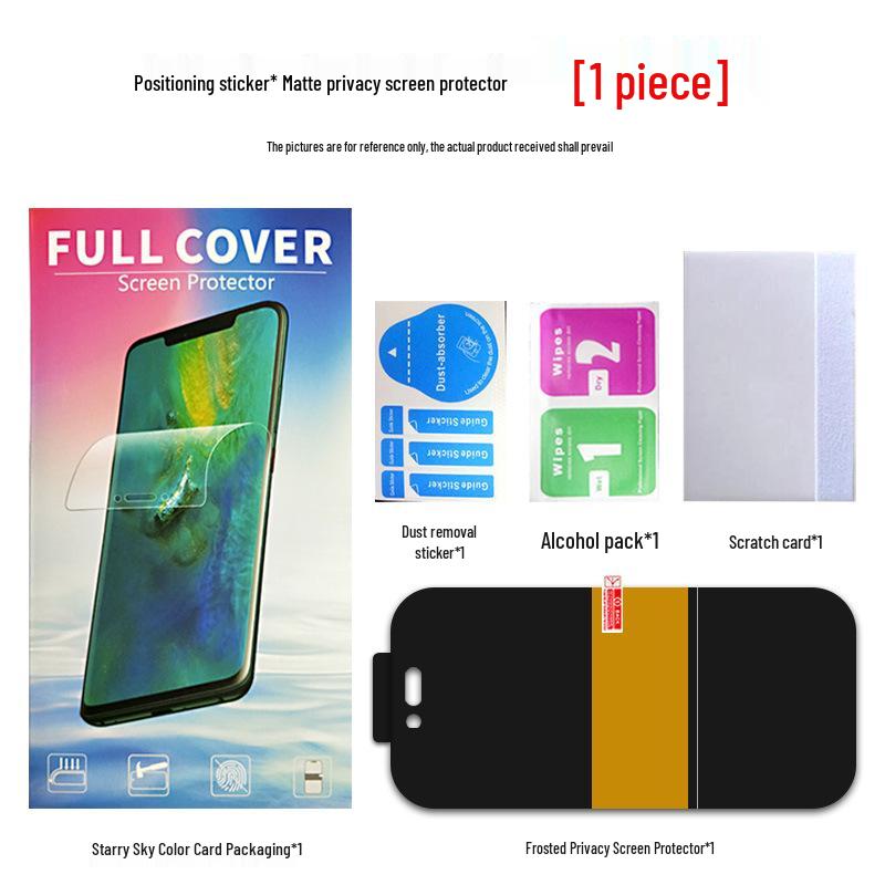 Moto Edge70/Signature HD Anti-Peep Weichfolie & G100 Hydrogel Sichtschutz-Displayschutz