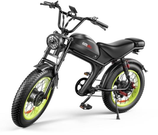EMOKO C93 2000w motor duplo 48V 23AH bateria de lítio adulto Bicicleta Elétrica pneu gordo 20 polegadas montanha off-road Bicicleta Elétrica