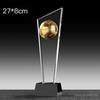 Metal Medal Sports Ball Games for Table Tennis, Marathon Athletic Games, Home Decor Award Souvenir, Carving Crystal Trophy, New