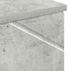 Bathroom Cabinet with Storage Concrete Grey 30 x 35 x 192 cm
