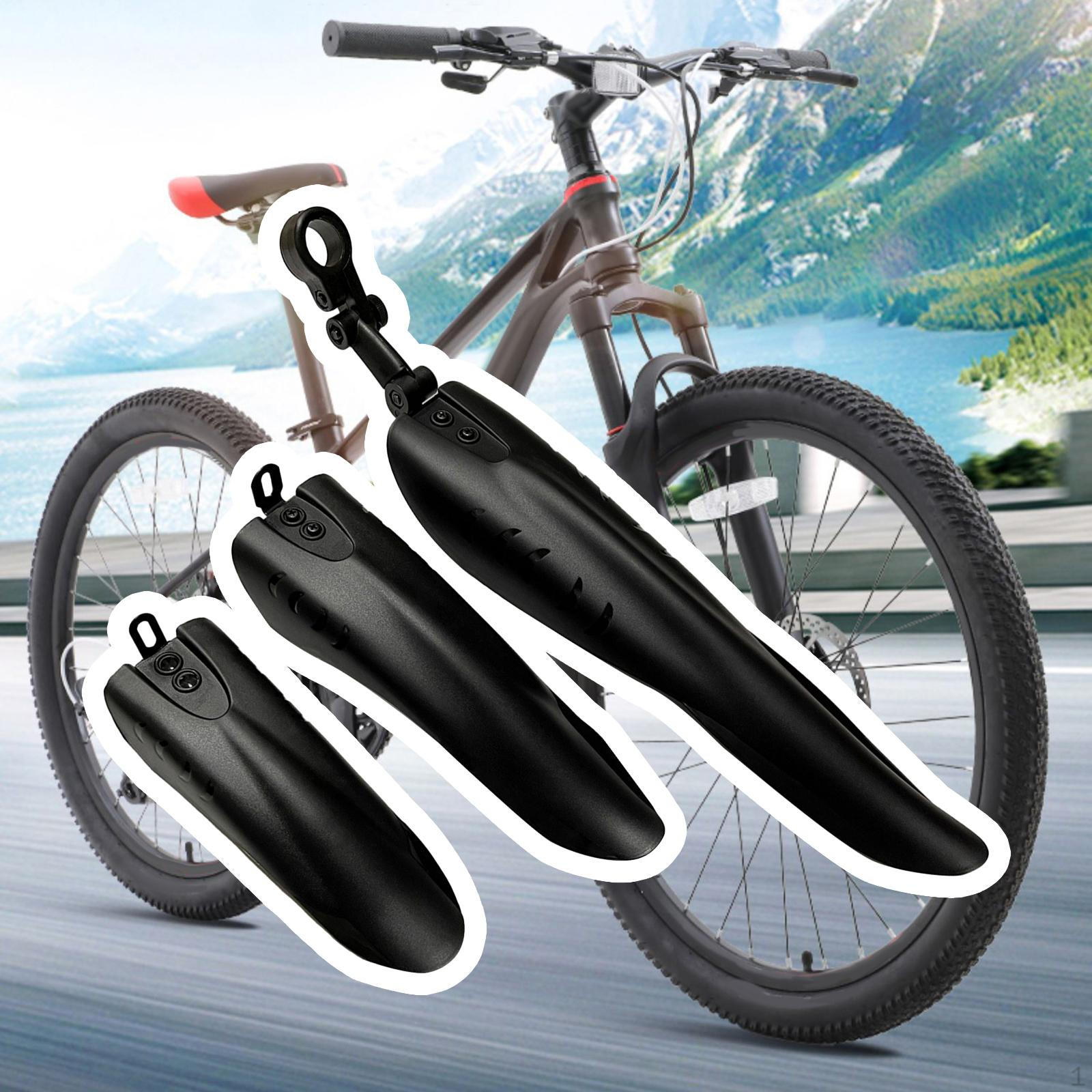 

Комплект передних и задних брызговиков для велосипеда, крылья, простая установка, запчасти для ремонта, брызговик, брызговик для спорта