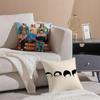 Fashion Geeky Humorous TThe Big Bang Theorys Cushion Cover Pillowcase Short Plush Invisible zipper Room Sofa Cushion Cover