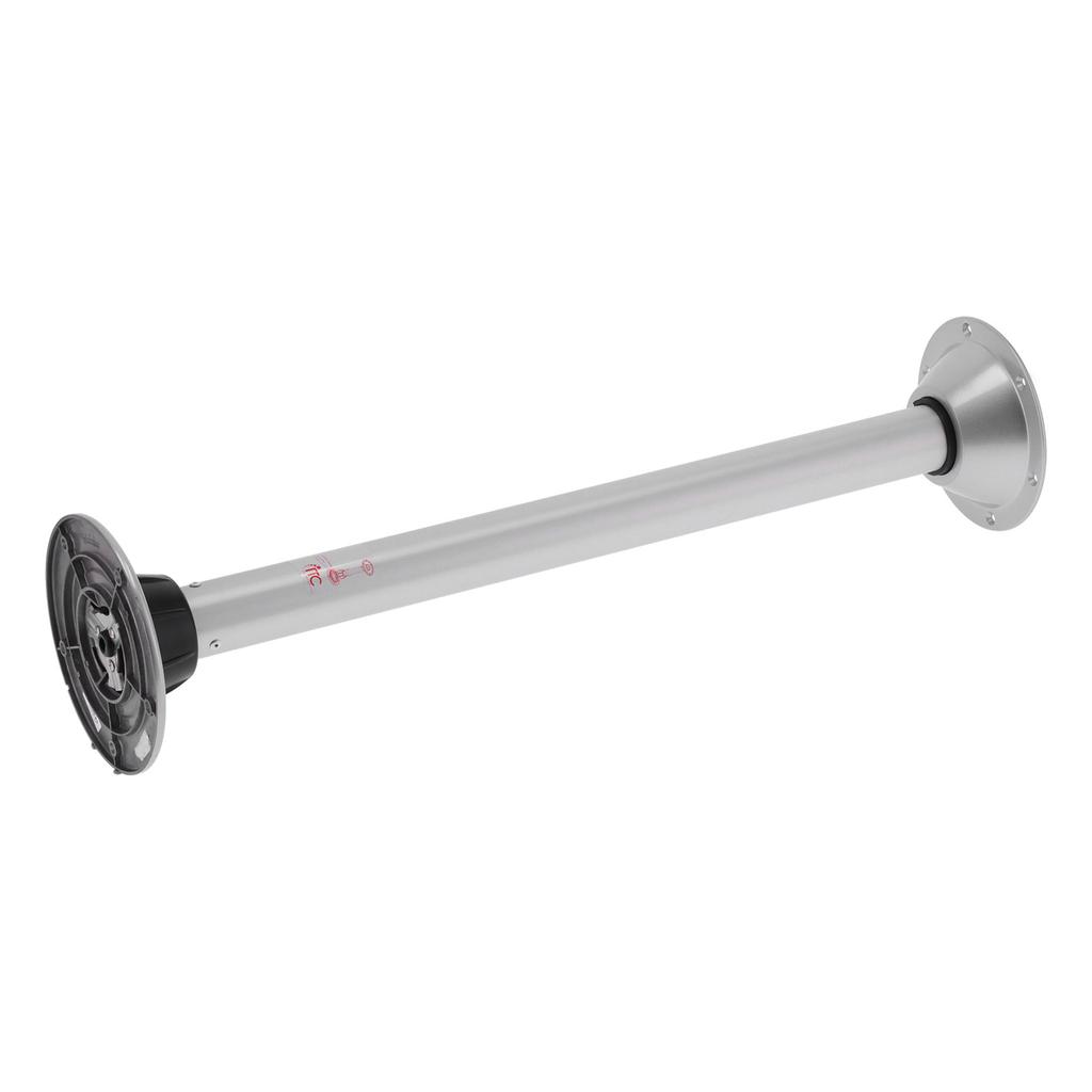27.5in Table Pedestal Kit Fixed Height Desk Legs with Surface Mount Base Universal for RV Yacht