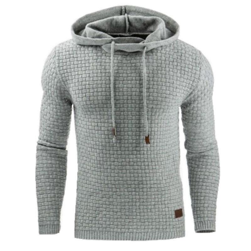 Men's Soft Hooded Pullover Jacket In Fashionable Colors For Stylish Comfort