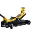 Low Profile Floor Jack, 2.5 Ton Capacity, Steel Racing Floor Jack with Single Piston Quick Lift Pump & Raised Saddle, Hydraulic Trolley Car Lift for