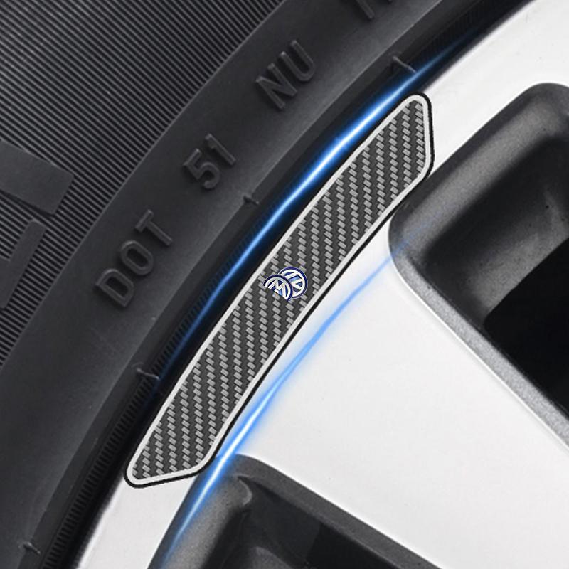 Rdxku5 2026 Hot 4PCS Fashion Logo Car Wheel Rim Hub Sticker Car Decoration For VW Volkswagen Jetta MK5 Golf Passat 3B7 601 171 Car Acce