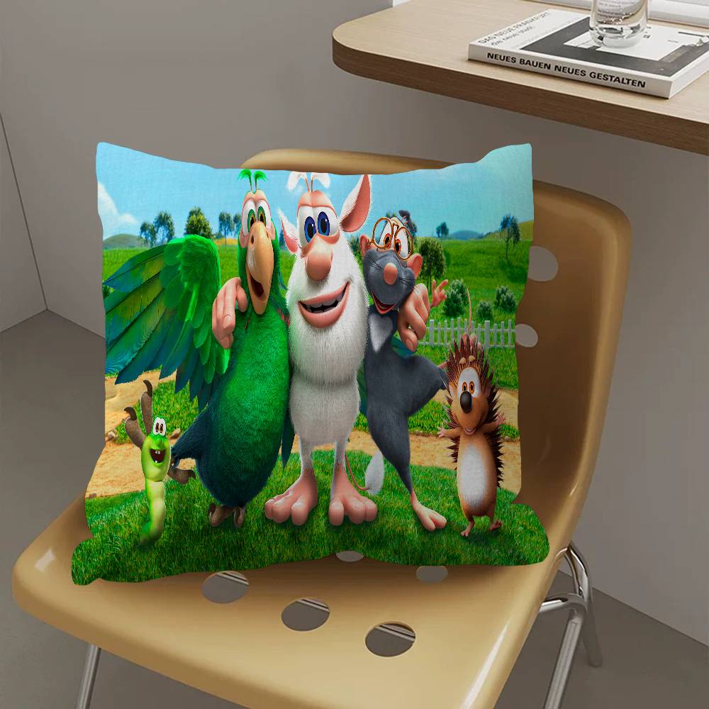 Cartoon B-Booba Pillow Anime Pillow Sofa Bed Head Pillow Cover Cushion Cover 45X45 Cm Fashion