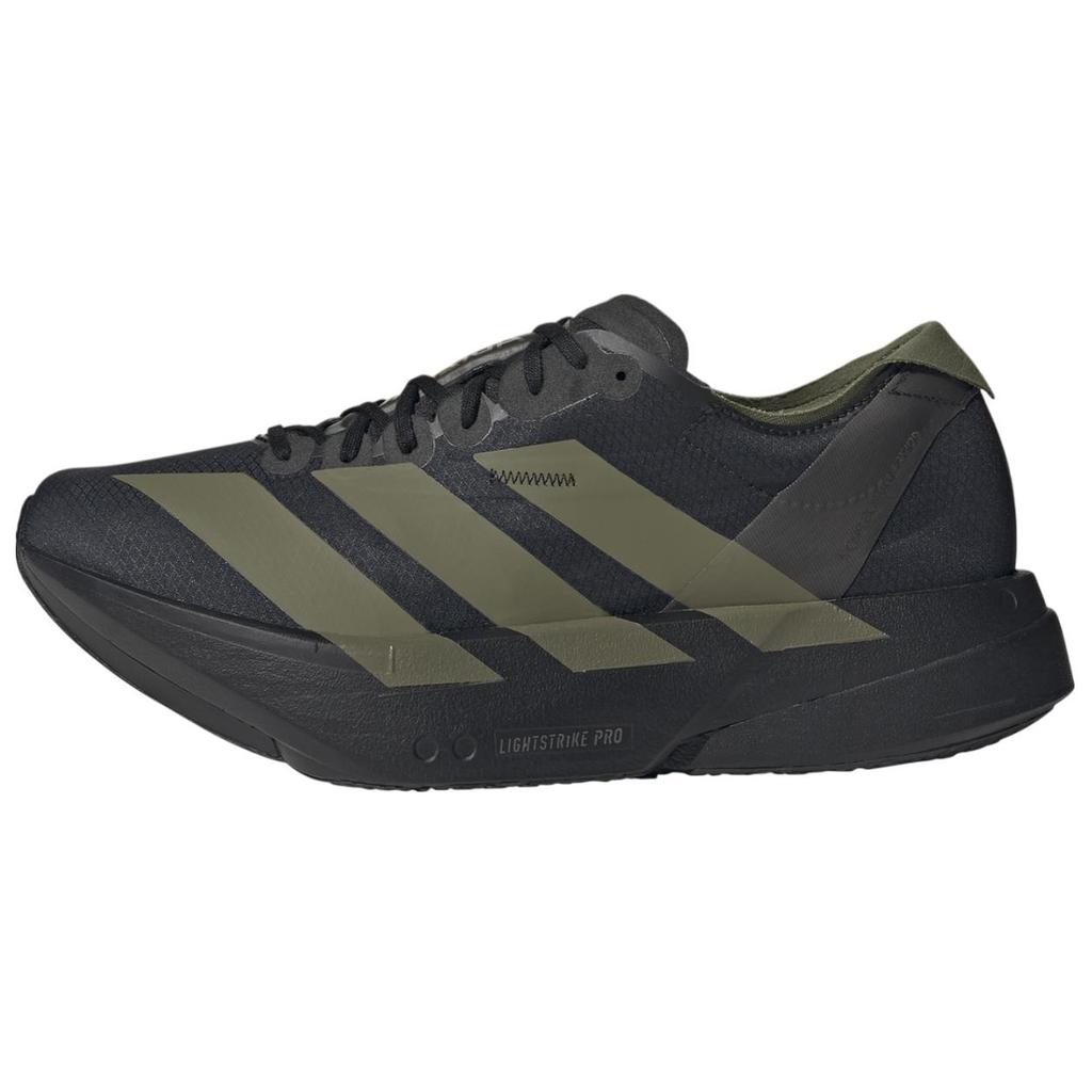 Adidas Adizero Adios Pro 4 Black Focus Olive Men Sneakers Core-Black Charcoal JP6314